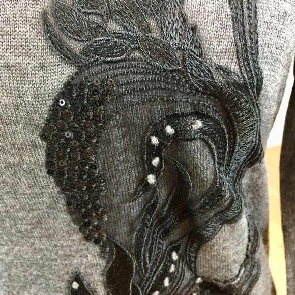 Anthro Angel Of The North Torie Tie-Back Sweater - Picture 5 of 7